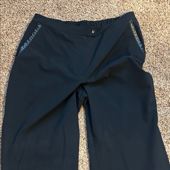 Chico's Black Hooded Jacket and Pants Set - Picture 6 of 7